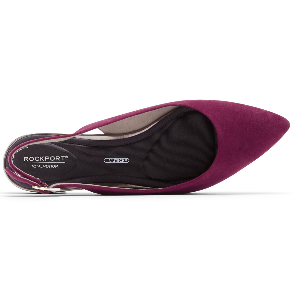 Slingback Rockport Mujer Mexico - Total Motion Adelyn Rosas - ZNQLA6237